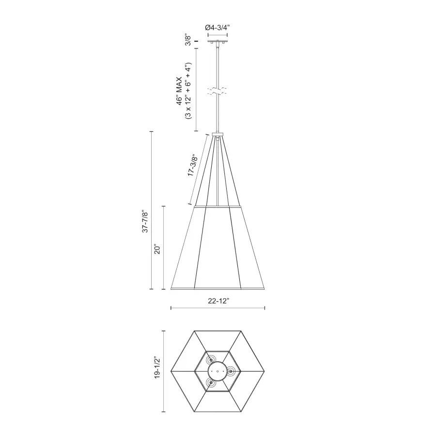 Manila 22-Inch Pendant Light - Image 12