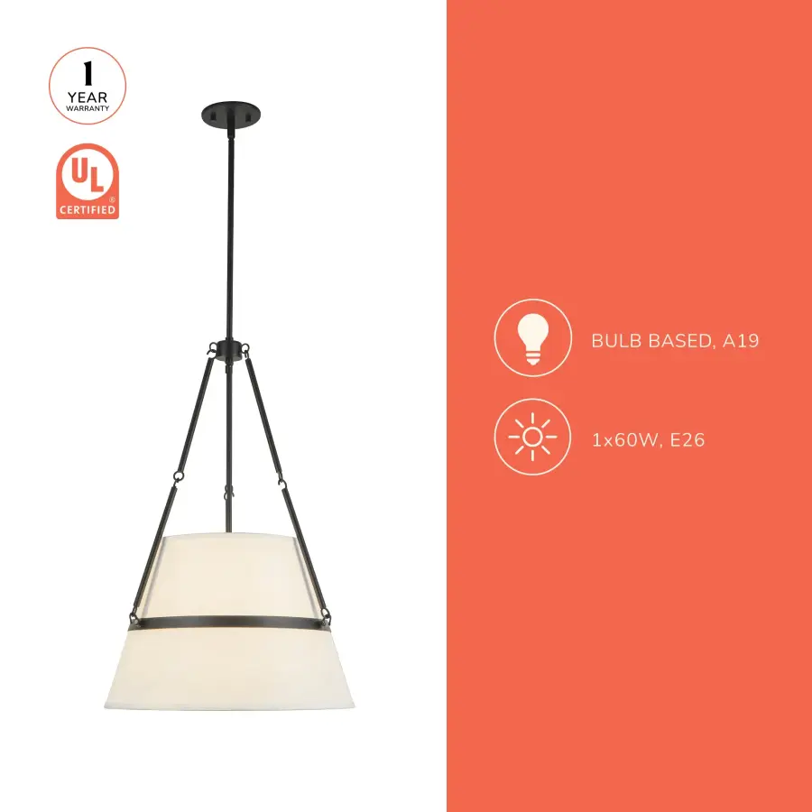 Inviting Transitional Pendant Perfect for Entertaining Spaces - Image 16