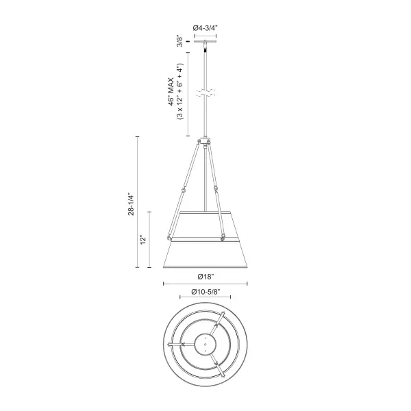 Inviting Transitional Pendant Perfect for Entertaining Spaces - Image 18