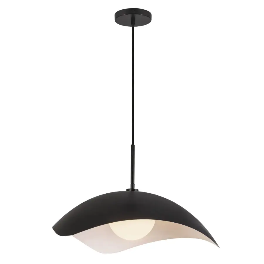 Kirby 22-Inch Pendant in Cerulean - Image 1