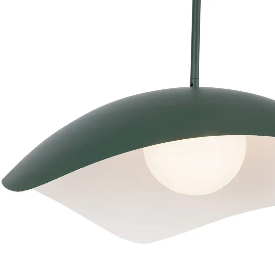 Kirby 22-Inch Pendant in Cerulean - Image 9
