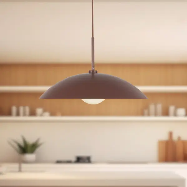 Regent 19-Inch Pendant in Burgundy - Image 5