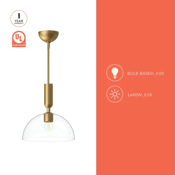 Jude 12-Inch Pendant Light - Image 6