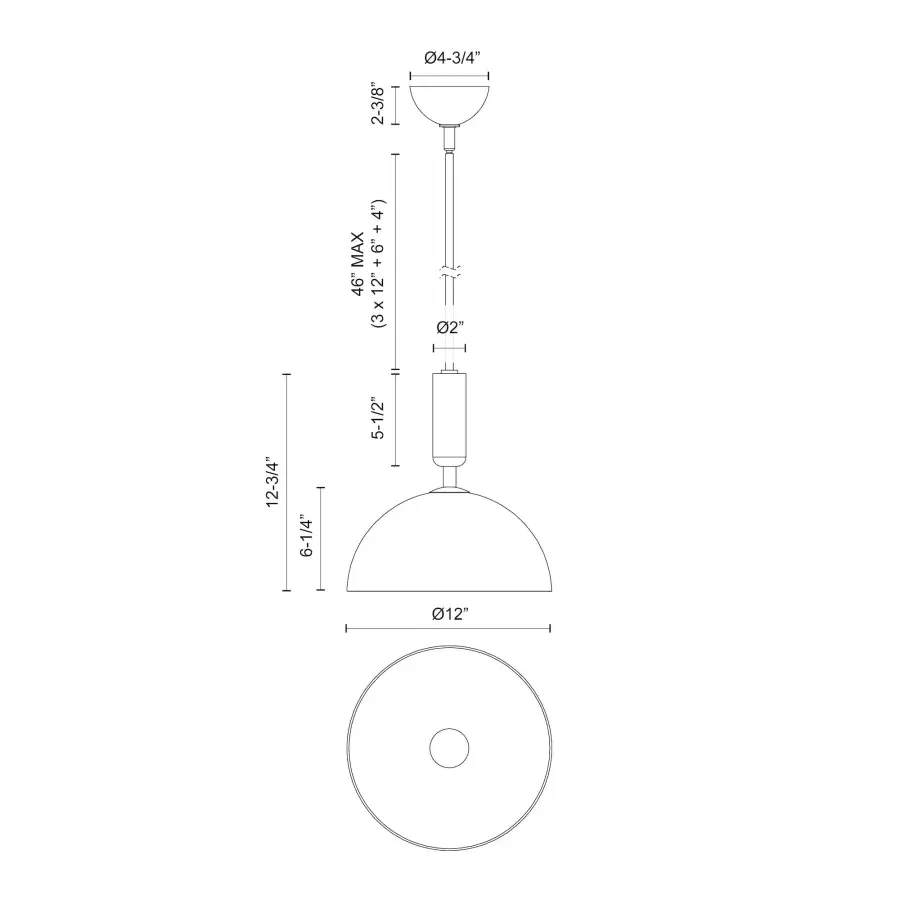 Jude 12-Inch Pendant Light - Image 9