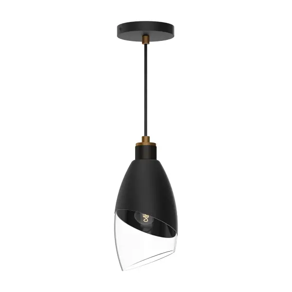 Capri 5-Inch Pendant in Chrome with Clear Glass - Image 5