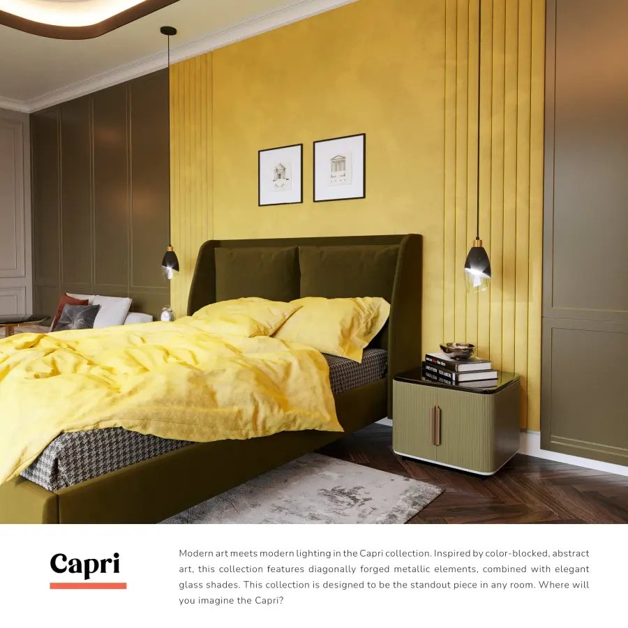 Capri 5-Inch Pendant in Chrome with Clear Glass - Image 7