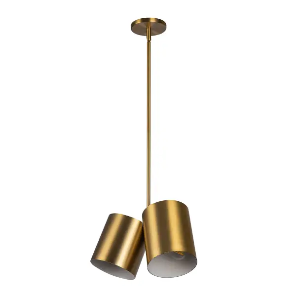 Keiko 14-Inch Pendant in Brushed Gold - Image 11