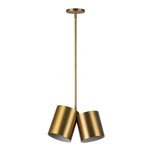 Keiko 14-Inch Pendant in Brushed Gold - Image 12