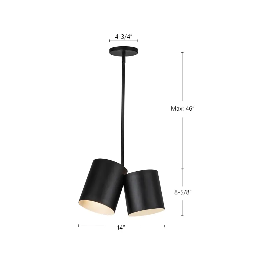 Keiko 14-Inch Pendant in Brushed Gold - Image 13