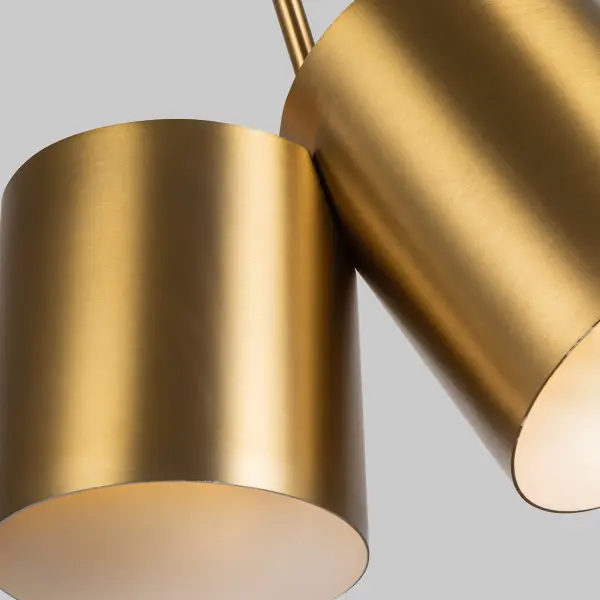 Keiko 14-Inch Pendant in Brushed Gold - Image 8