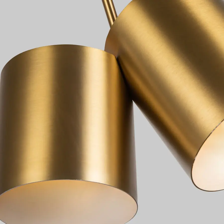 Keiko 14-Inch Pendant in Brushed Gold - Image 8