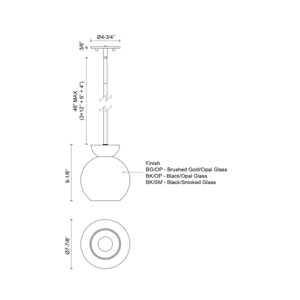 Arcadia 8-Inch Pendant Light - Image 9