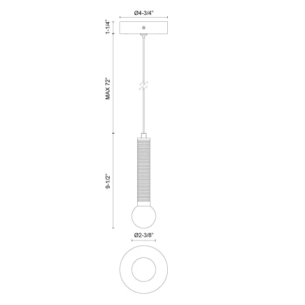 Arden 9-Inch Pendant Light - Image 9