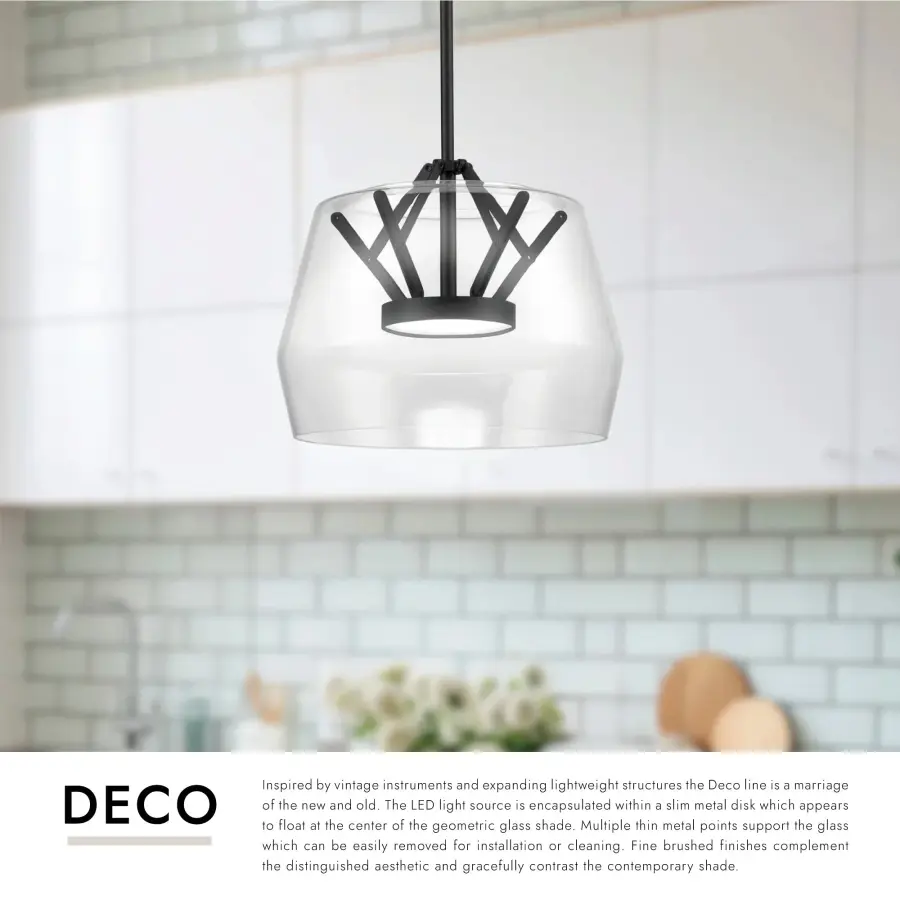 Deco 12-Inch Pendant Light - Image 5
