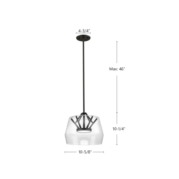 Deco 12-Inch Pendant Light - Image 8
