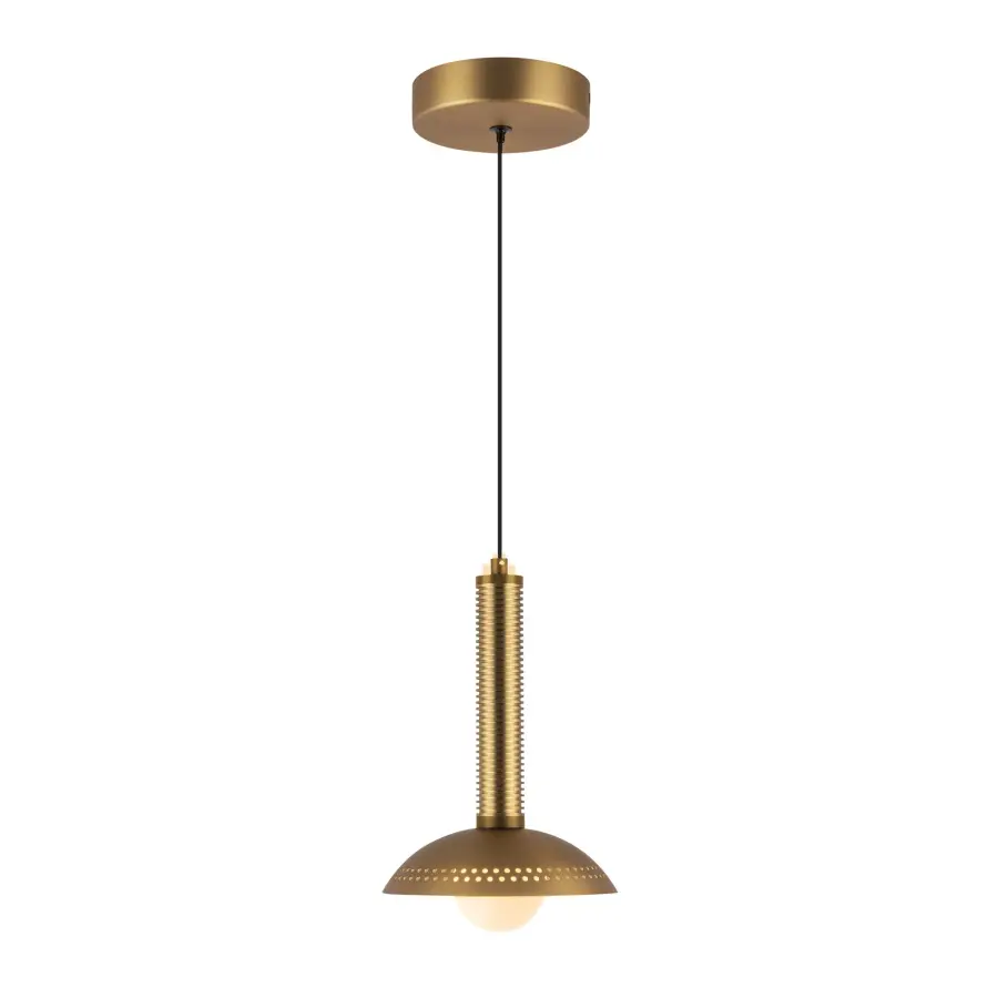 Arden 9-Inch Pendant with Opal Glass Shade - Image 3