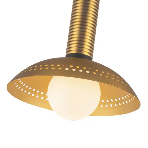 Arden 9-Inch Pendant with Opal Glass Shade - Image 4