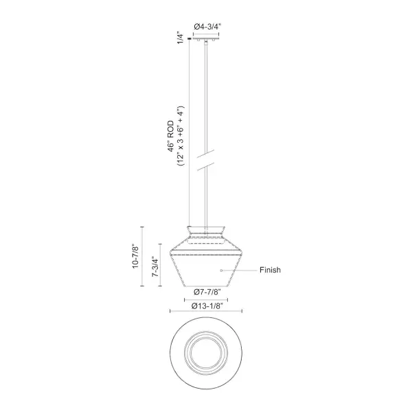 Trinity 13-Inch Pendant Light - Image 19