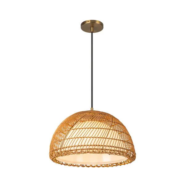 Bondi 16" Rattan Pendant Light - Image 10