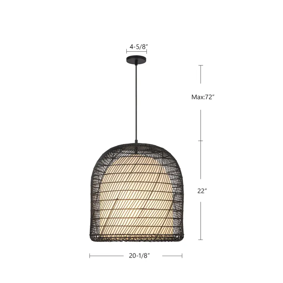 Bondi 20-Inch Pendant Light - Image 17
