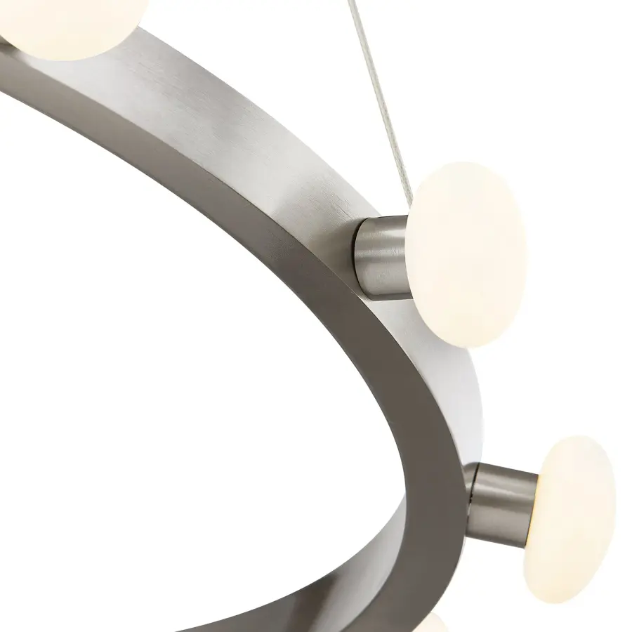 Hollywood Glamour Meets Modern Minimalism in Stunning LED Pendant - Image 4