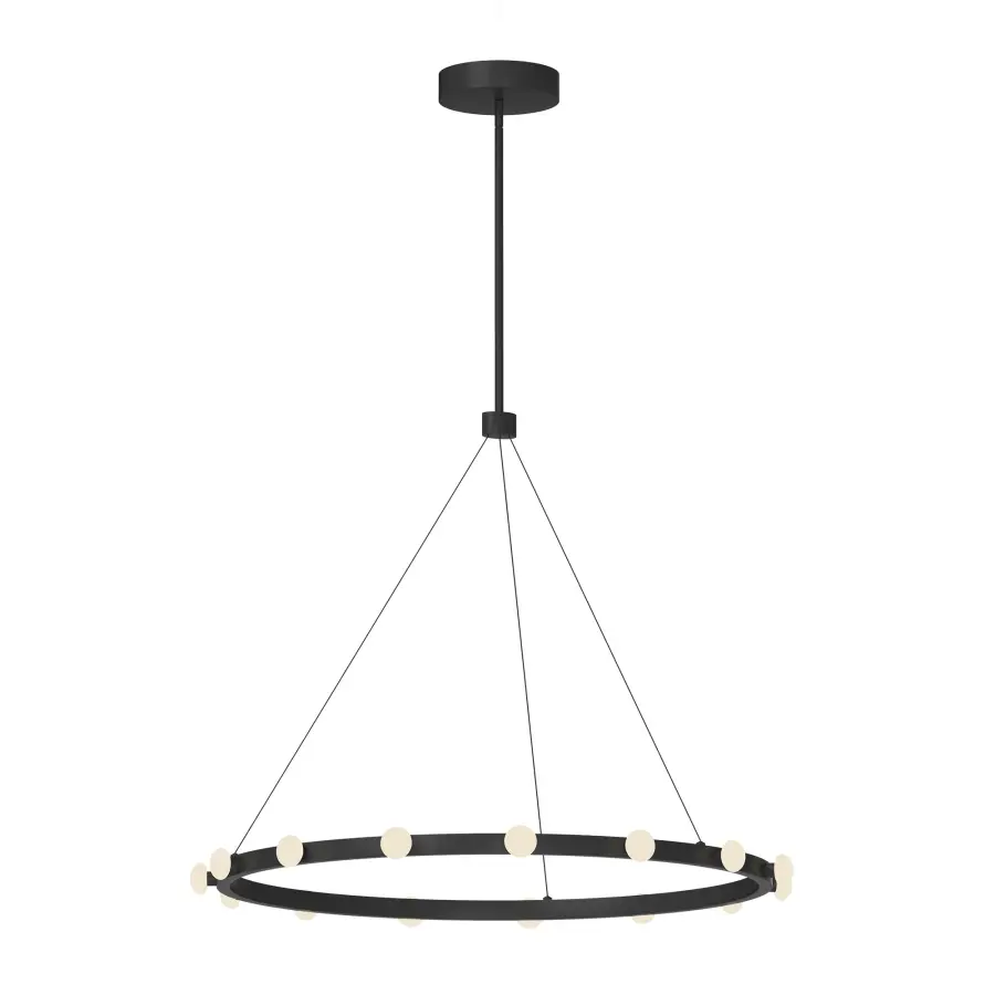 Hollywood Glamour Meets Modern Minimalism in Stunning LED Pendant - Image 5
