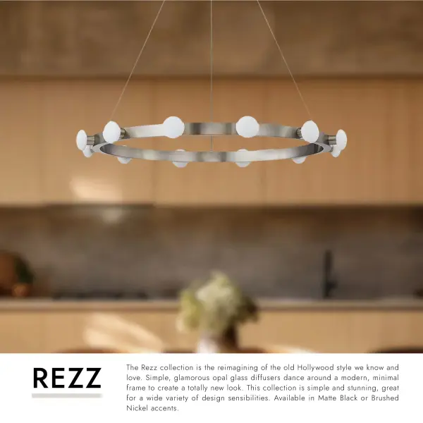 Hollywood Glamour Meets Modern Minimalism in Stunning LED Pendant - Image 8