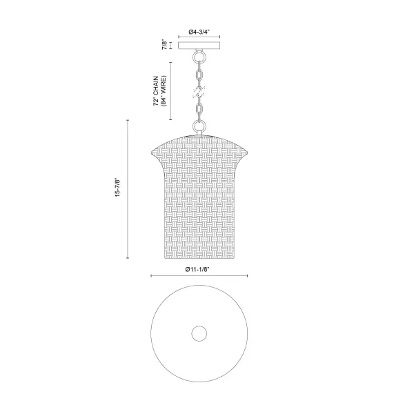 Kai 11-Inch Pendant Light - Image 10