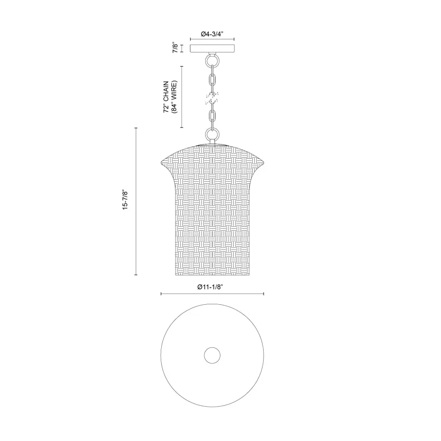Kai 11-Inch Pendant Light - Image 10