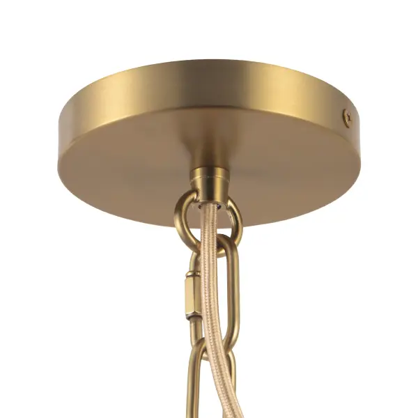 Farrah 12-Inch Pendant in Matte Black with Amber Glass - Image 21