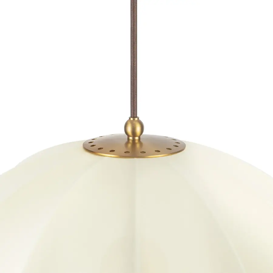 Crosby 18-Inch Pendant Light in Brushed Gold - Image 3