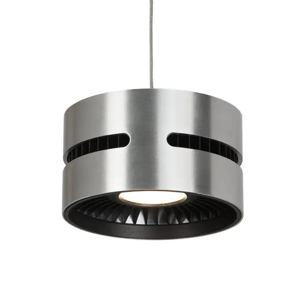Oxford 5-Inch LED Pendant in White - Image 1