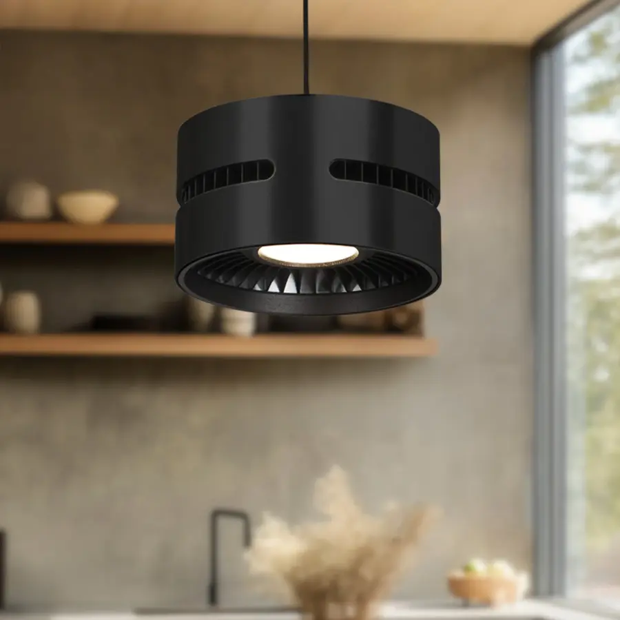 Oxford 5-Inch LED Pendant in White - Image 5