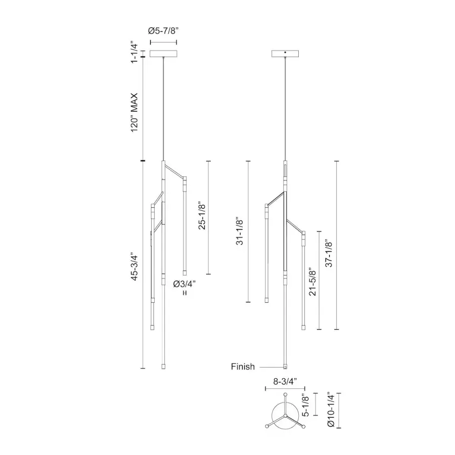Motif 46-Inch Pendant Light - Image 14