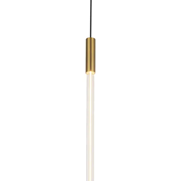 Motif 21-Inch Pendant Light in Brushed Gold - Image 3
