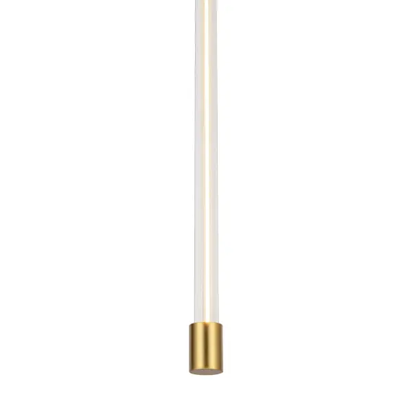 Motif 21-Inch Pendant Light in Brushed Gold - Image 4