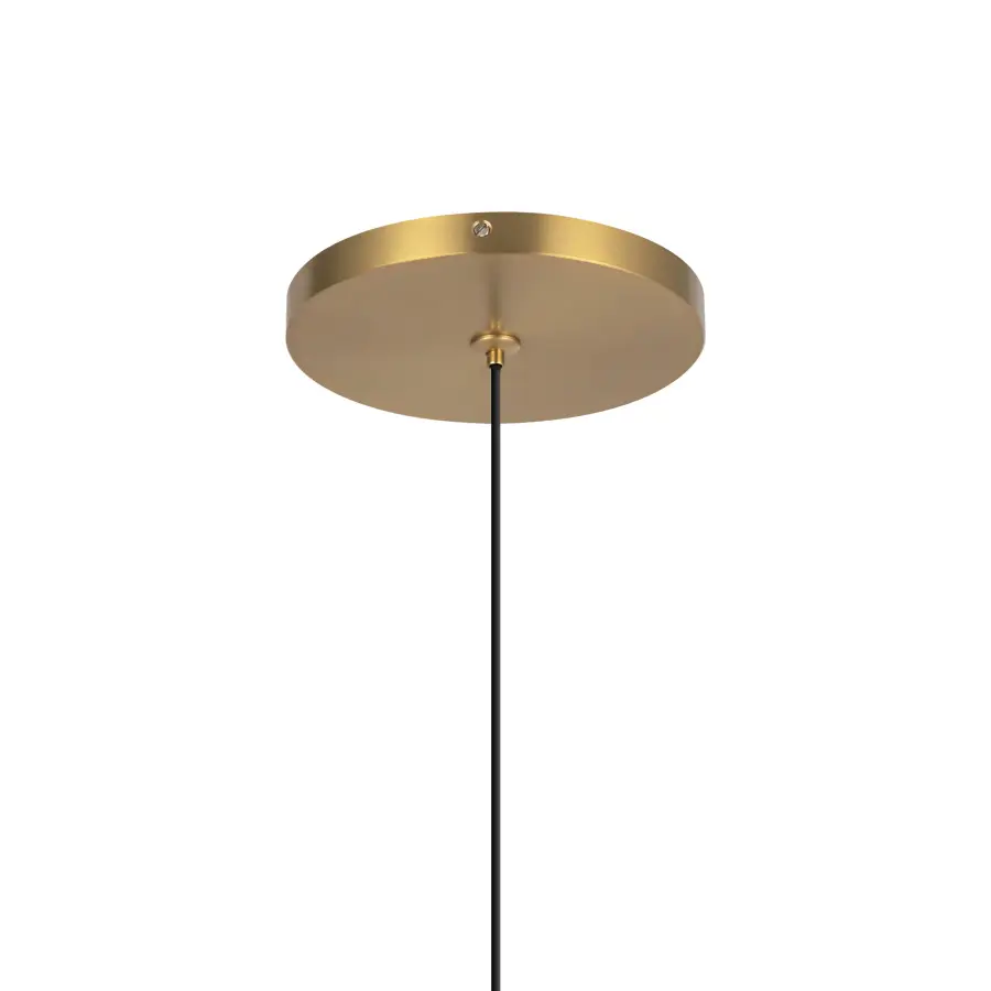 Motif 21-Inch Pendant Light in Brushed Gold - Image 5