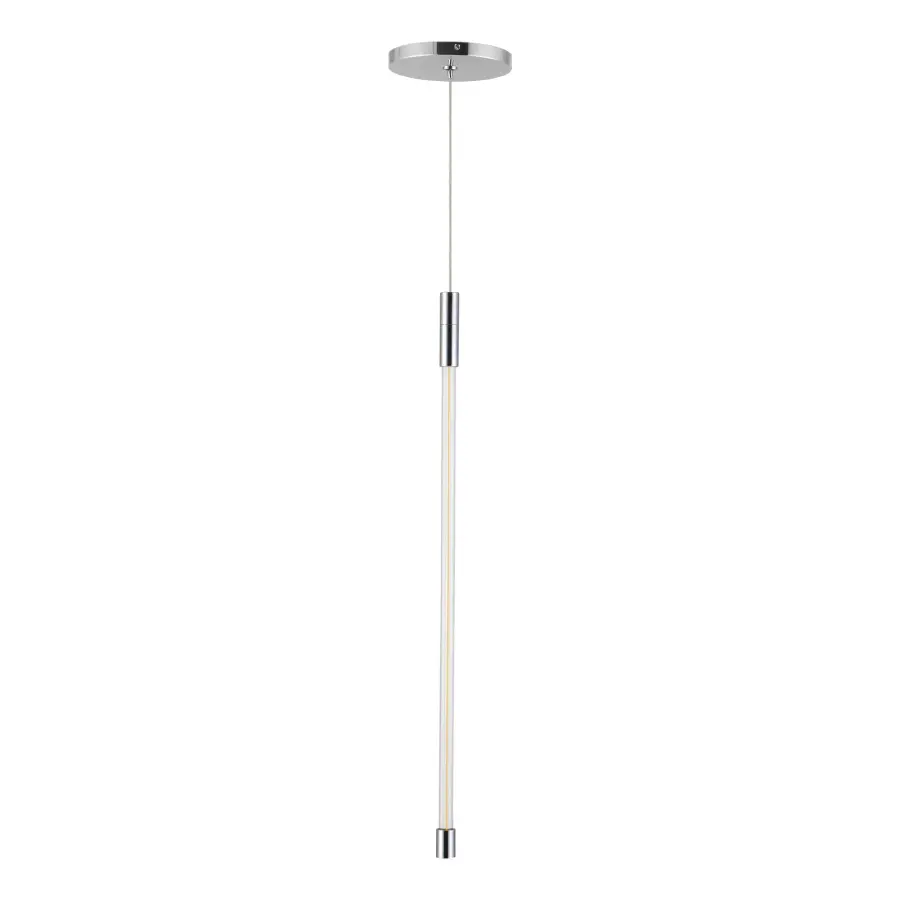 Motif 21-Inch Pendant Light in Brushed Gold - Image 7