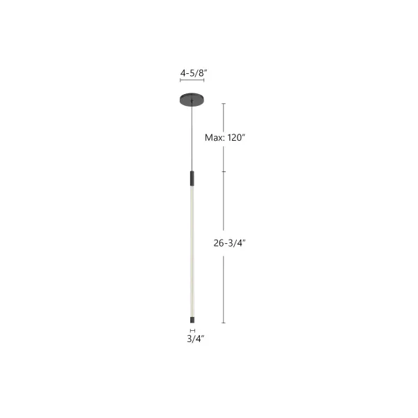 Motif 27-Inch Pendant Light in Brushed Gold - Image 19
