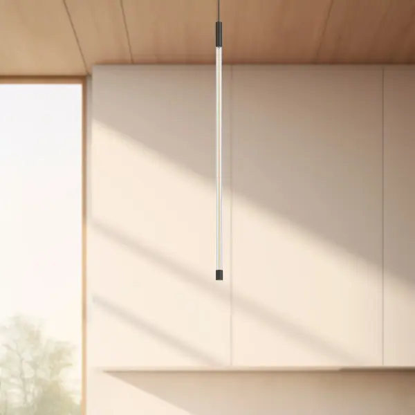 Motif 27-Inch Pendant Light in Brushed Gold - Image 3