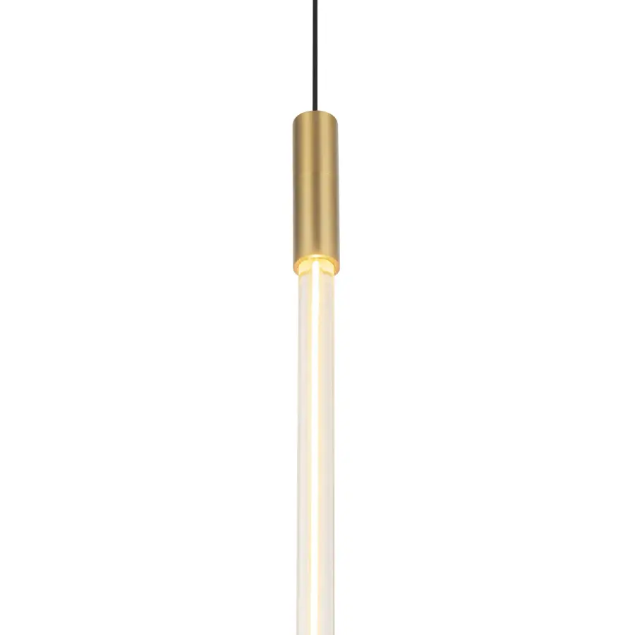 Motif 27-Inch Pendant Light in Brushed Gold - Image 6
