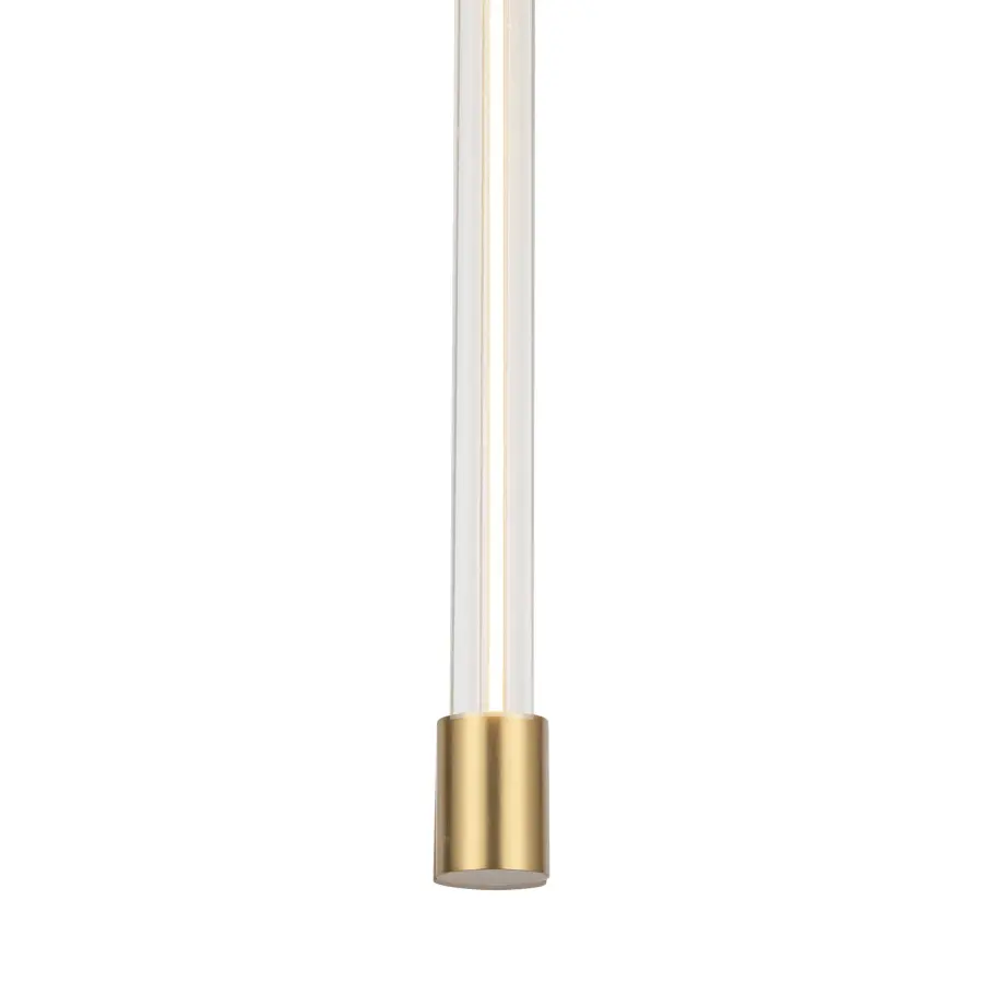 Motif 27-Inch Pendant Light in Brushed Gold - Image 7