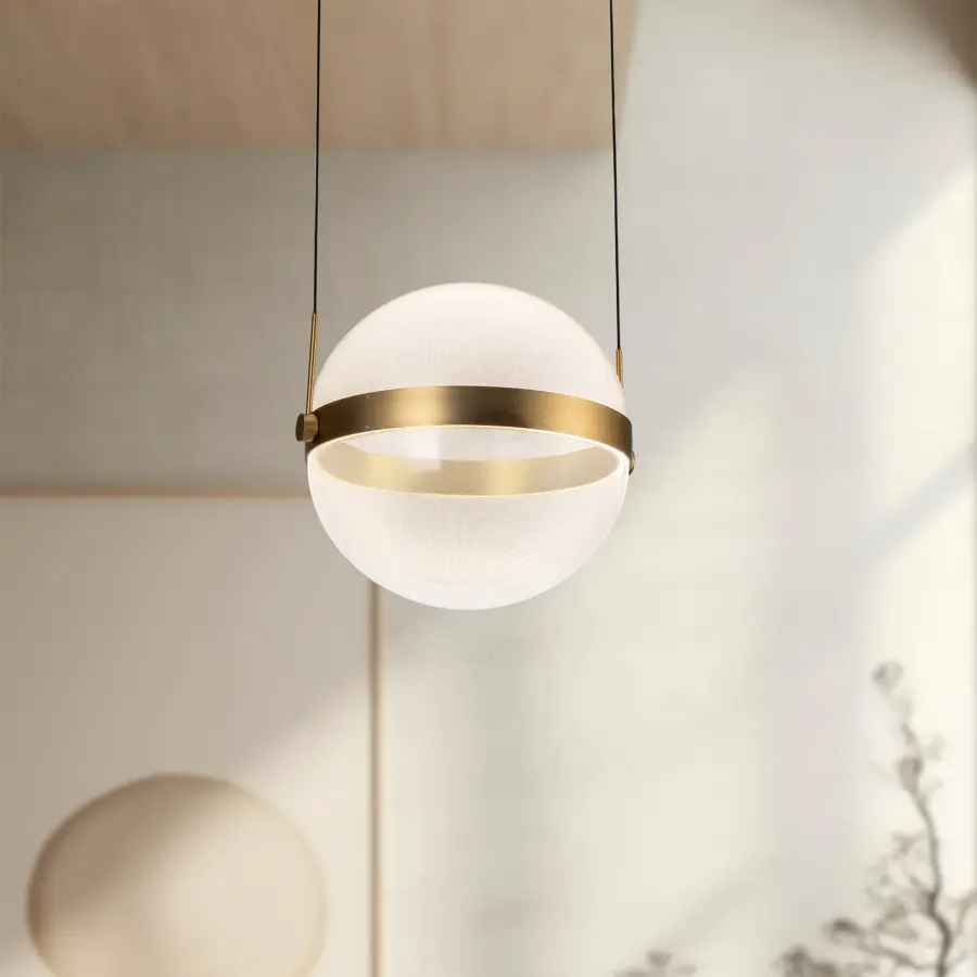 Pisces 12-Inch Round Pendant Light - Image 3