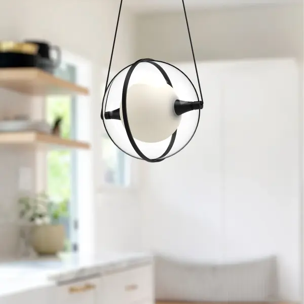 Aries 8-Inch Pendant in Brushed Gold - Image 6