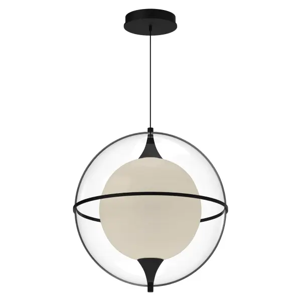 Aries 16" Matte Black Pendant - Image 4