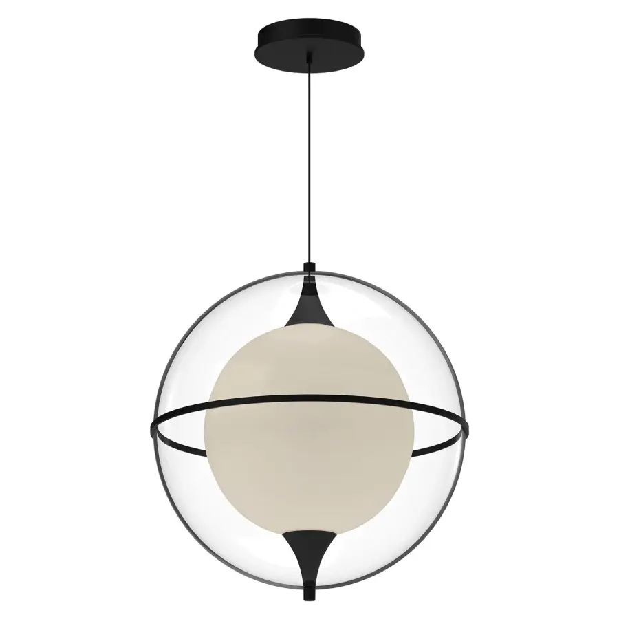 Aries 16" Matte Black Pendant - Image 4