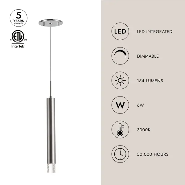 Pendula 16-Inch LED Pendant - Image 8