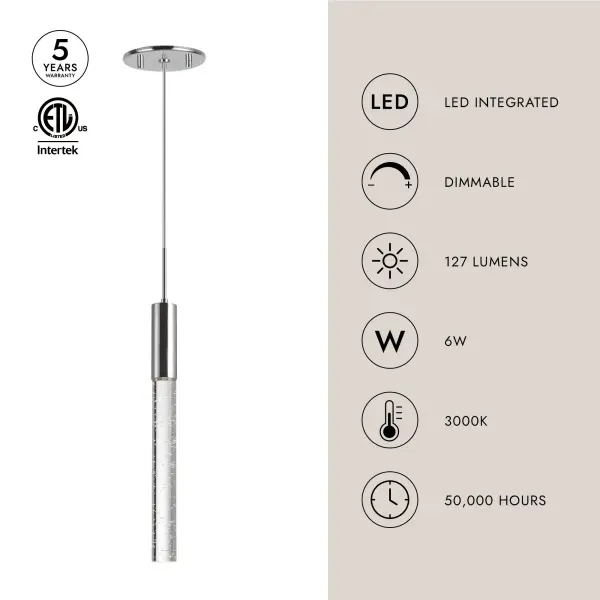 Pendula 21-Inch LED Pendant - Image 7