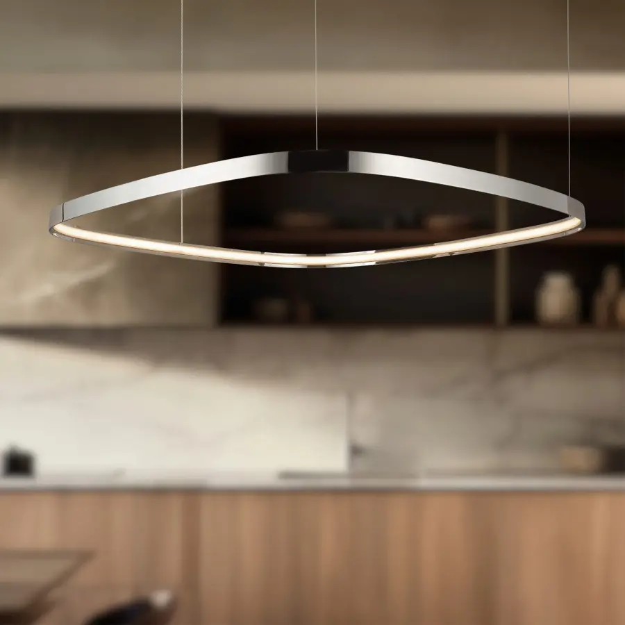 Yukon 40-Inch Pendant in Polished Nickel - Image 4
