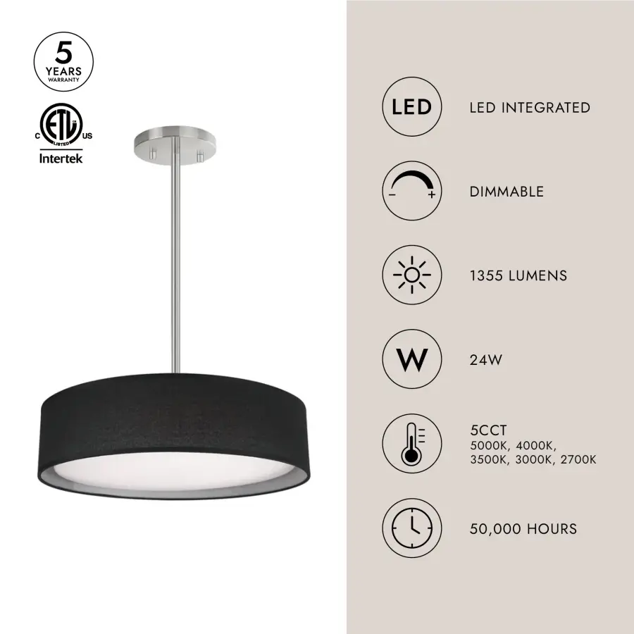 Dalton 16" Pendant Light - Image 21